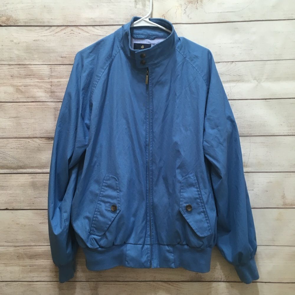 BROOKS BROTHERS LIGHTWEIGHT JACKET IN BLUE - Picture 4 of 8